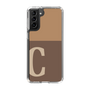 Slim Protection Case［ Original - initial two tone - C brown ］