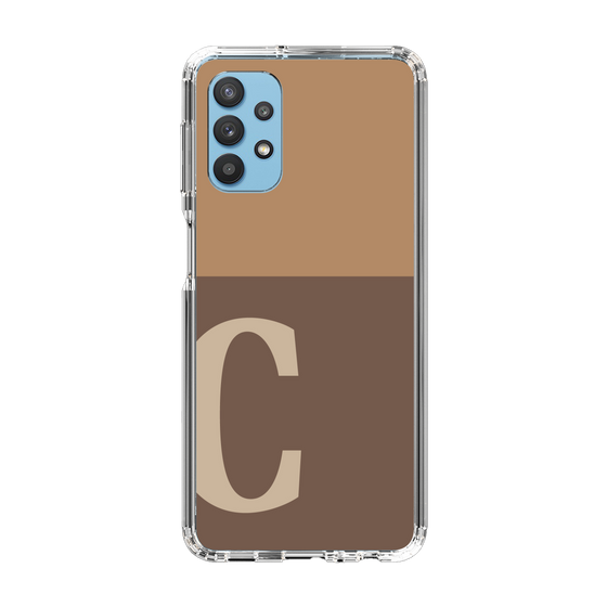 Slim Protection Case［ Original - initial two tone - C brown ］