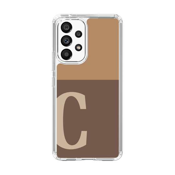 Slim Protection Case［ Original - initial two tone - C brown ］