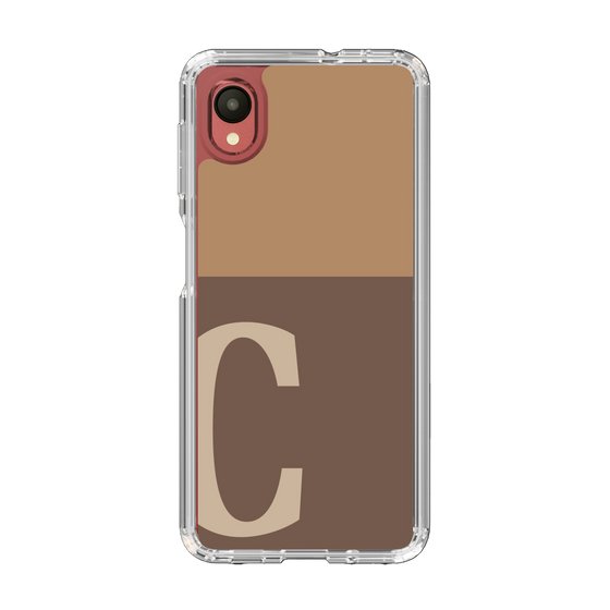 Slim Protection Case［ Original - initial two tone - C brown ］
