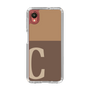 Slim Protection Case［ Original - initial two tone - C brown ］