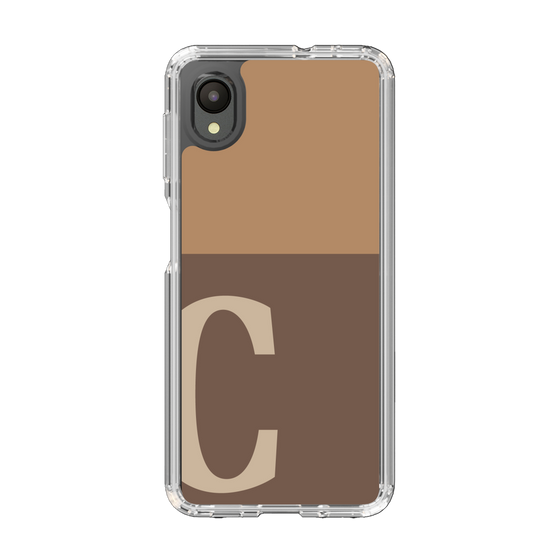 Slim Protection Case［ Original - initial two tone - C brown ］