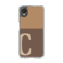 Slim Protection Case［ Original - initial two tone - C brown ］