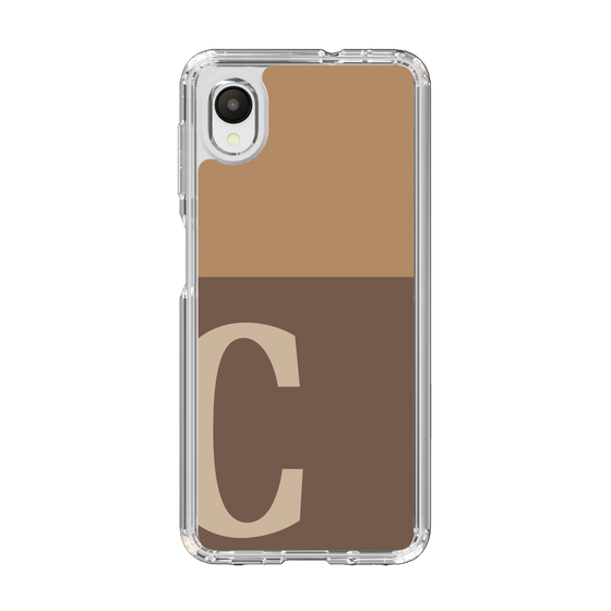 Slim Protection Case［ Original - initial two tone - C brown ］