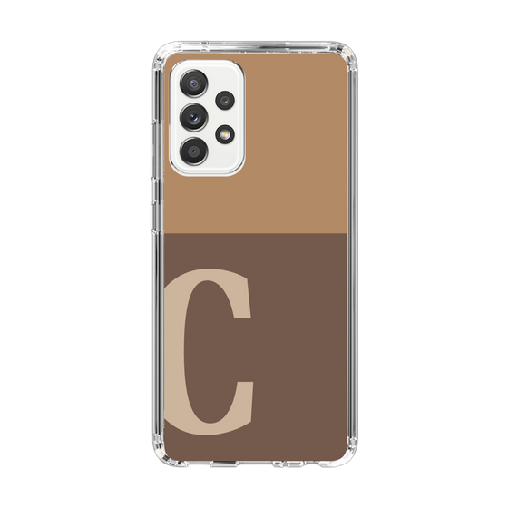 Slim Protection Case［ Original - initial two tone - C brown ］