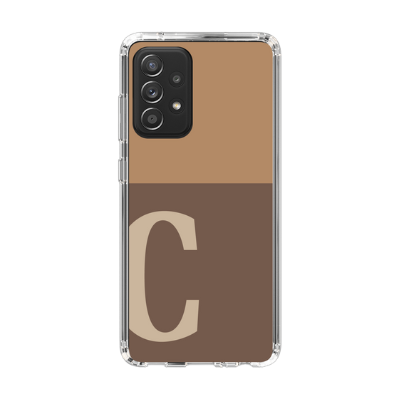 Slim Protection Case［ Original - initial two tone - C brown ］