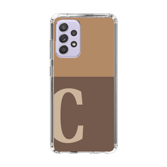 Slim Protection Case［ Original - initial two tone - C brown ］