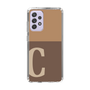 Slim Protection Case［ Original - initial two tone - C brown ］