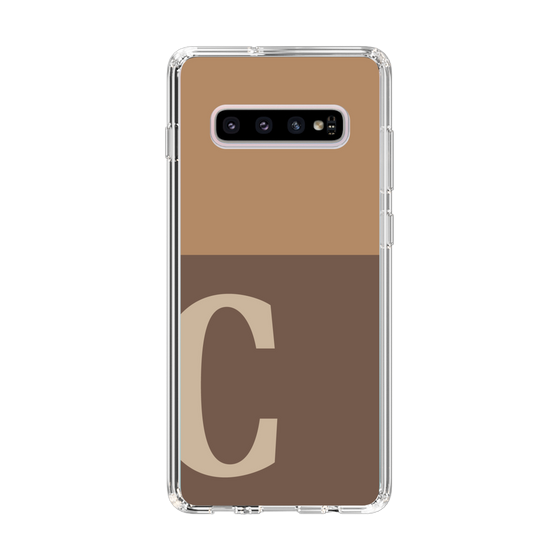 Slim Protection Case［ Original - initial two tone - C brown ］