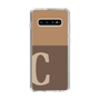 Slim Protection Case［ Original - initial two tone - C brown ］
