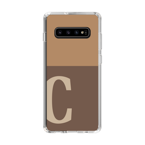 Slim Protection Case［ Original - initial two tone - C brown ］