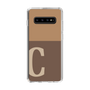 Slim Protection Case［ Original - initial two tone - C brown ］