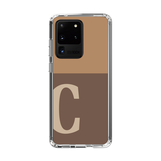 Slim Protection Case［ Original - initial two tone - C brown ］