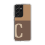 Slim Protection Case［ Original - initial two tone - C brown ］