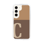 Slim Protection Case［ Original - initial two tone - C brown ］
