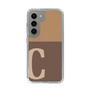 Slim Protection Case［ Original - initial two tone - C brown ］