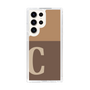 Slim Protection Case［ Original - initial two tone - C brown ］