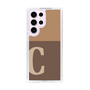 Slim Protection Case［ Original - initial two tone - C brown ］