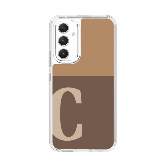 Slim Protection Case［ Original - initial two tone - C brown ］