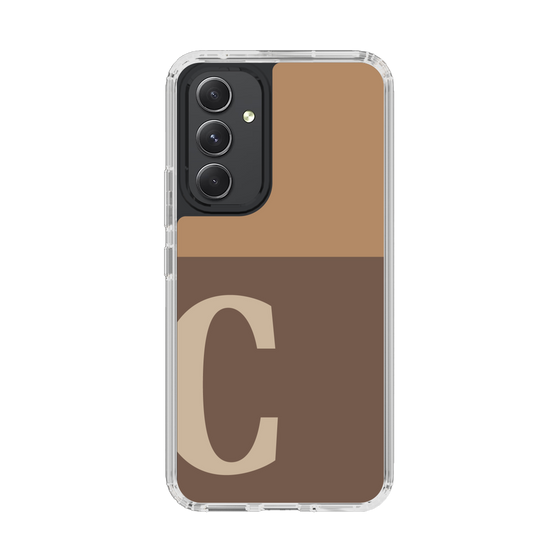 Slim Protection Case［ Original - initial two tone - C brown ］
