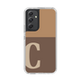 Slim Protection Case［ Original - initial two tone - C brown ］