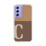 Slim Protection Case［ Original - initial two tone - C brown ］