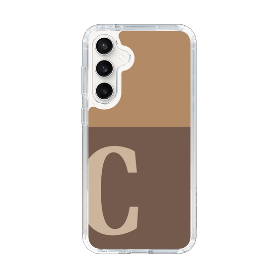 Slim Protection Case［ Original - initial two tone - C brown ］