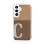 Slim Protection Case［ Original - initial two tone - C brown ］