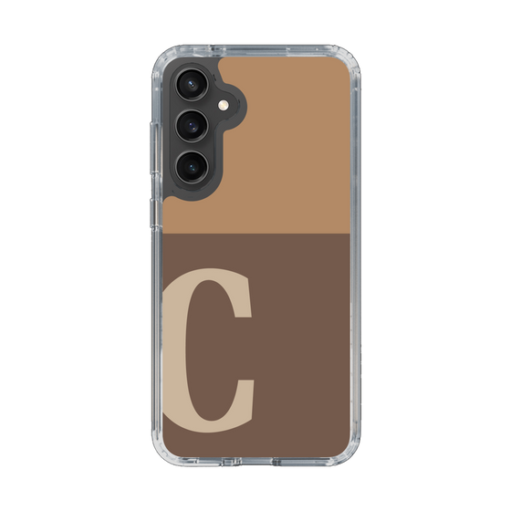 Slim Protection Case［ Original - initial two tone - C brown ］
