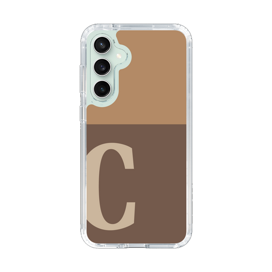 Slim Protection Case［ Original - initial two tone - C brown ］