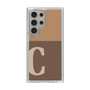 Slim Protection Case［ Original - initial two tone - C brown ］
