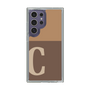 Slim Protection Case［ Original - initial two tone - C brown ］
