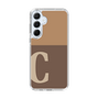 Slim Protection Case［ オリジナル - initial two tone - C brown ］