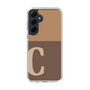 Slim Protection Case［ オリジナル - initial two tone - C brown ］