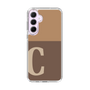 Slim Protection Case［ オリジナル - initial two tone - C brown ］