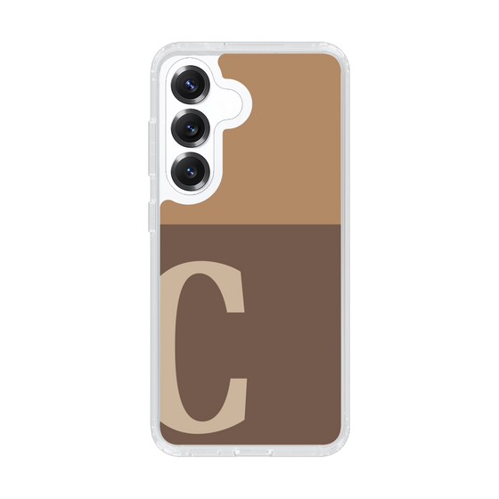 Slim Protection Case［ Original - initial two tone - C brown ］