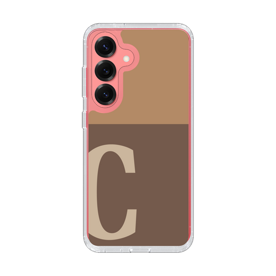 Slim Protection Case［ Original - initial two tone - C brown ］
