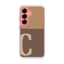 Slim Protection Case［ Original - initial two tone - C brown ］