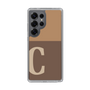 Slim Protection Case［ Original - initial two tone - C brown ］