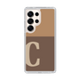 Slim Protection Case［ Original - initial two tone - C brown ］