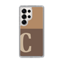 Slim Protection Case［ Original - initial two tone - C brown ］