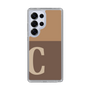 Slim Protection Case［ Original - initial two tone - C brown ］