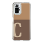 Slim Protection Case［ Original - initial two tone - C brown ］