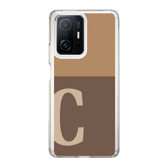 Slim Protection Case［ Original - initial two tone - C brown ］