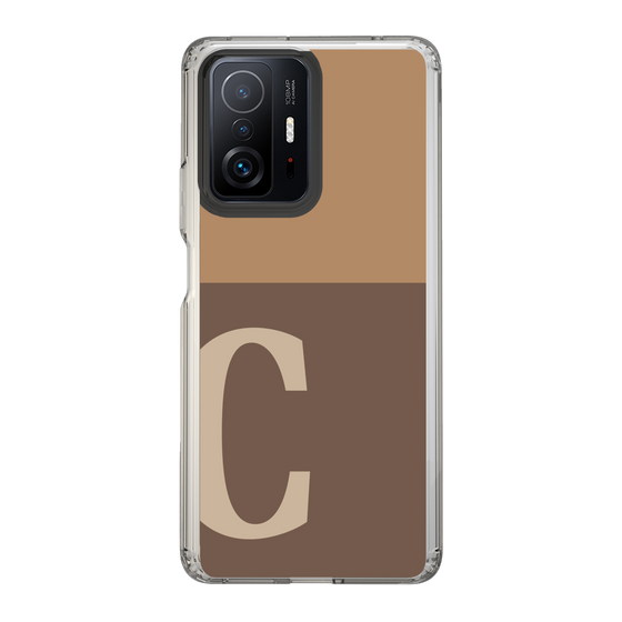 Slim Protection Case［ Original - initial two tone - C brown ］