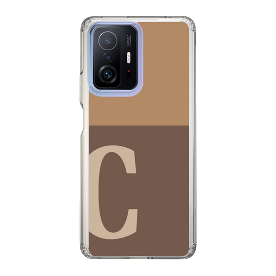 Slim Protection Case［ Original - initial two tone - C brown ］