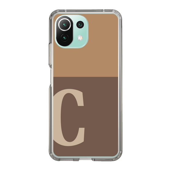 Slim Protection Case［ Original - initial two tone - C brown ］
