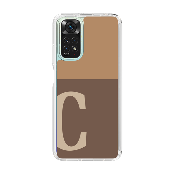 Slim Protection Case［ Original - initial two tone - C brown ］