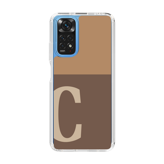 Slim Protection Case［ Original - initial two tone - C brown ］