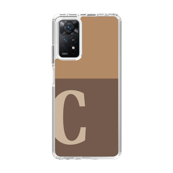 Slim Protection Case［ Original - initial two tone - C brown ］